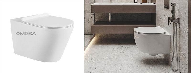 Bathroom Wall Hung Ceramic Toilet